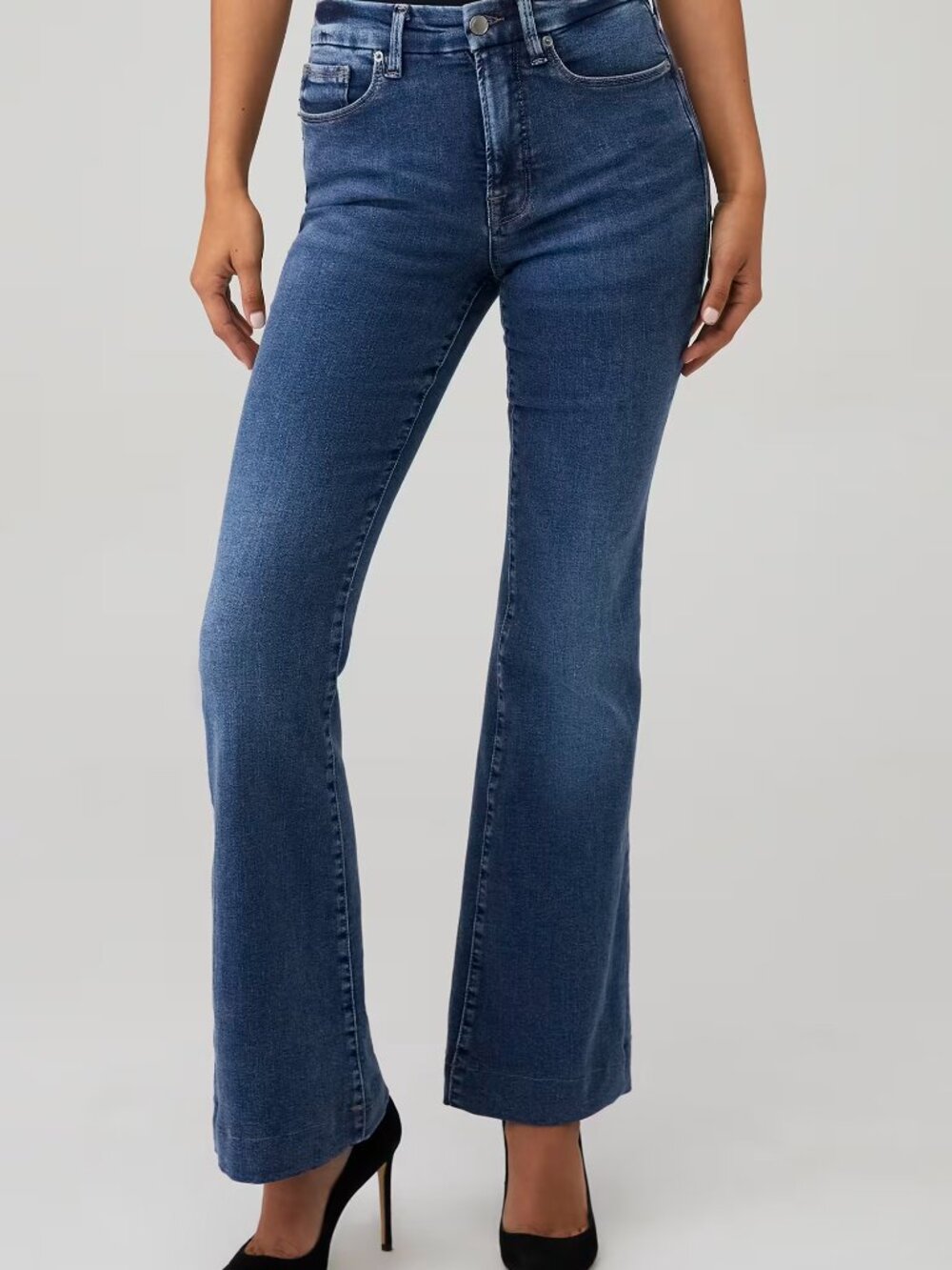 Good American NWT Good Legs Flare Jeans